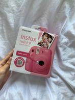 Instax Mini 9 - Roze - Nieuw in doos, Audio, Tv en Foto, Fotocamera's Digitaal, Compact, Nieuw, Ophalen of Verzenden, Fuji