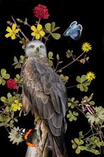 Vogel in de bloemen, Antiek en Kunst, Ophalen of Verzenden