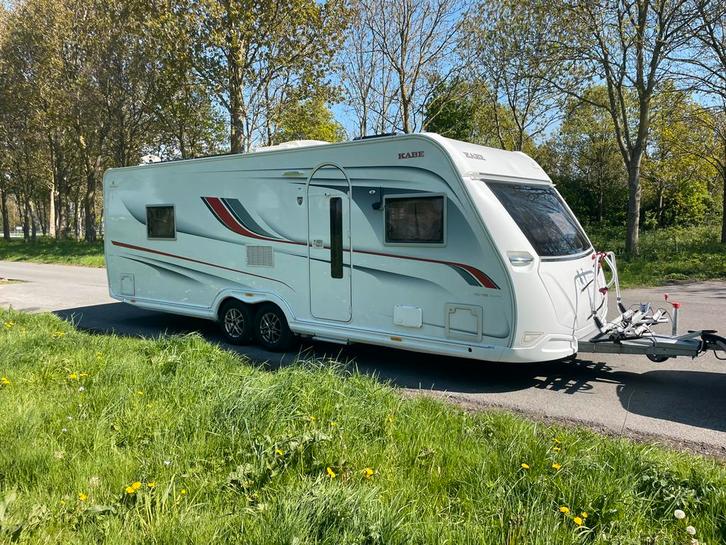 Caravan Kabe Imperial 740 TDL KS, Caravans en Kamperen, Caravans, Particulier, tot en met 4, 2000 kg en meer, Rondzit, Kabe, Frans bed
