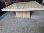Travertin Salontafel Vintage Massief en stijlvol 1x1x72cm, Ophalen, Overige materialen, 50 tot 100 cm, 50 tot 75 cm