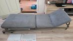 Grijze slaapbank, Huis en Inrichting, Ophalen, 90 cm, Eenpersoons, Zo goed als nieuw