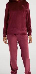 Huispak fluweel, bordeaux mooi, ZGAN joggingpak sport, Ophalen of Verzenden, Nieuw, Maat 42/44 (L), Rood