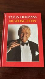 Toon Hermans 80 gedachten, versjes en verhalen hardcover, Toon Hermans, Ophalen of Verzenden, Zo goed als nieuw