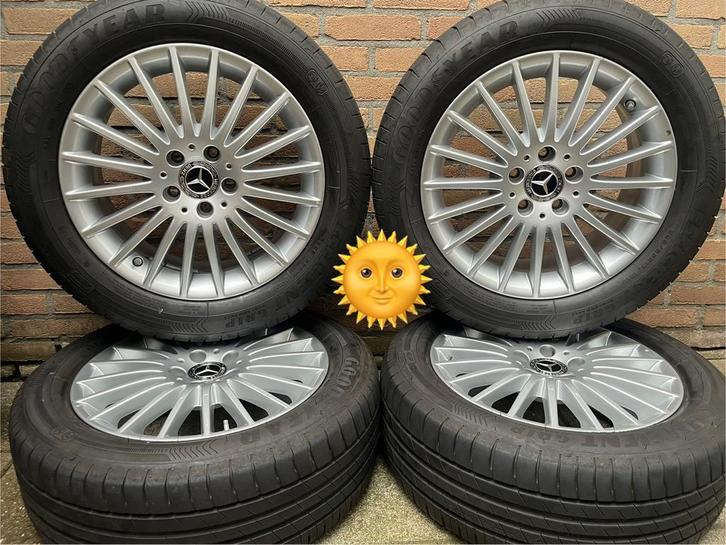 4x7,5 17” orig Mercedes vito V-klasse EQV zomerset, Auto-onderdelen, Banden en Velgen, Banden en Velgen, Zomerbanden, 17 inch