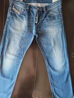 ZGAN CLASSIC DIESEL LARKEE REGULAR STRAIGHT JEANS SIZE 36/32, Ophalen of Verzenden, Zo goed als nieuw, Blauw, W36 - W38 (confectie 52/54)