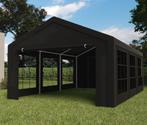 Partytent huren | zwart 4x6m | Inclusief opbouw & afbouw, Ophalen, Nieuw, Verjaardag