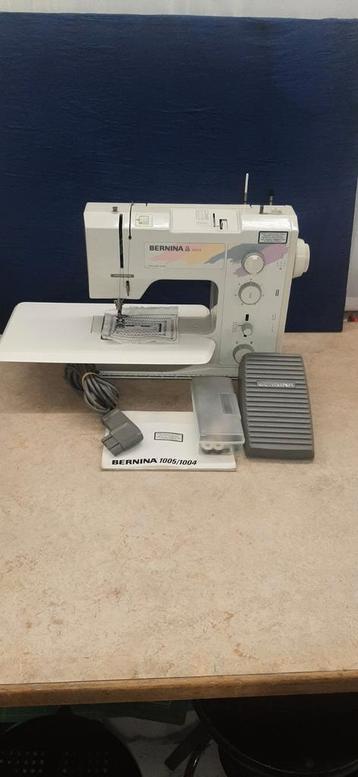 Bernina1005 naaimachine in koffer  compleet 1 jaar garantie beschikbaar voor biedingen