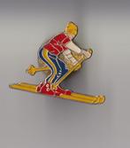 Ski Skieen pin, Verzamelen, Speldjes, Pins en Buttons, Gebruikt, Niet vindbaar, Niet vindbaar, Speldje of Pin