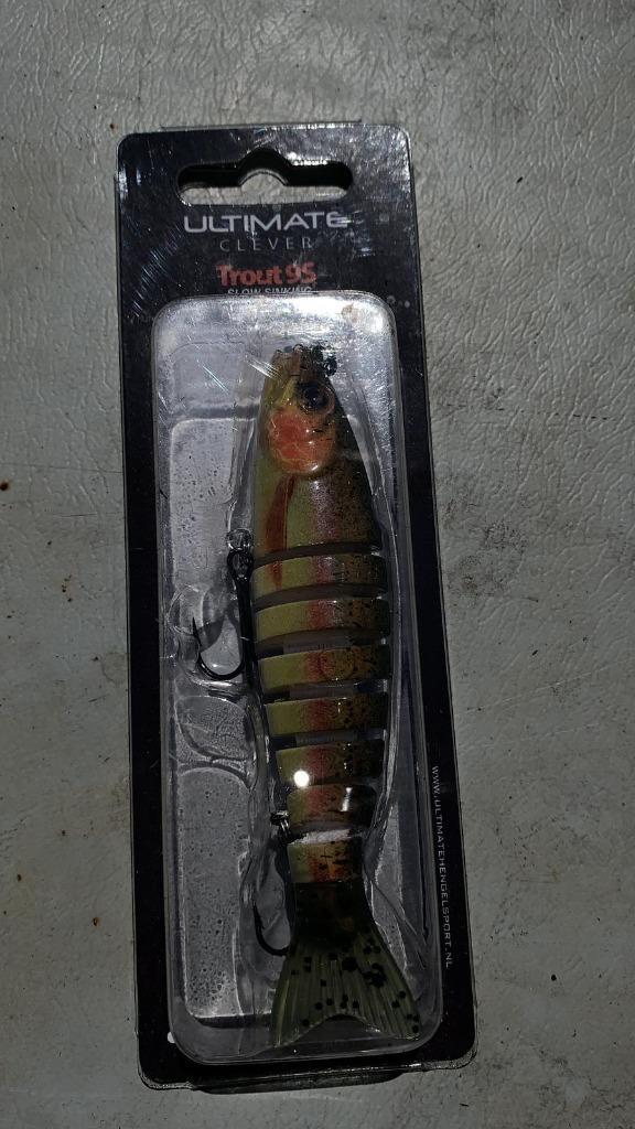 ultimate clever trout 9s, slow sinking, nieuw, Watersport en Boten, Hengelsport | Roofvissen, Nieuw, Overige typen, Ophalen of Verzenden