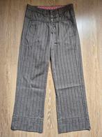 Marithé + François Girbaud broek strepen dames maat 40, Maat 38/40 (M), Bruin, Ophalen of Verzenden, Zo goed als nieuw