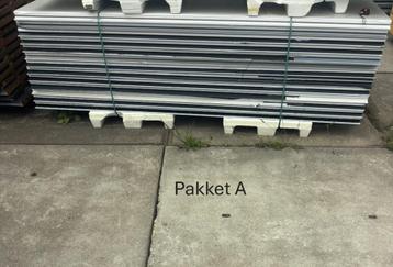 C-keus outlet pakketten dak en wandpanelen 50% korting beschikbaar voor biedingen