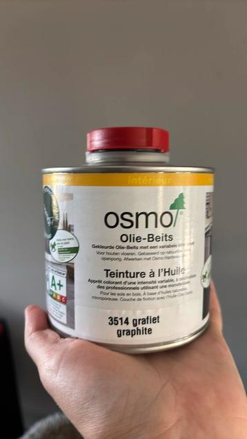 Osmo olie-beits 3514 grafiet beschikbaar voor biedingen