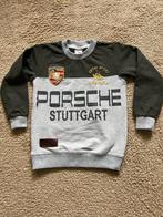 Sweatshirt groen-grijs met Porsche logo, 4 jaar, 104/110, Gebruikt, Nina Star, Ophalen of Verzenden, Shirt of Longsleeve