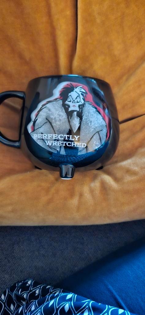 Grote beker Disney's Cruella de Ville, Verzamelen, Disney, Nieuw, Servies, Overige figuren, Ophalen of Verzenden