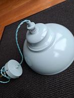 Hanglamp kleur groen-blauw, teal., Ophalen of Verzenden, Zo goed als nieuw, Metaal, Minder dan 50 cm