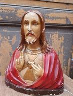 1289 Jezus buste vintage heilig hart religieuze zaken swiet, Antiek en Kunst, Antiek | Religie, Verzenden