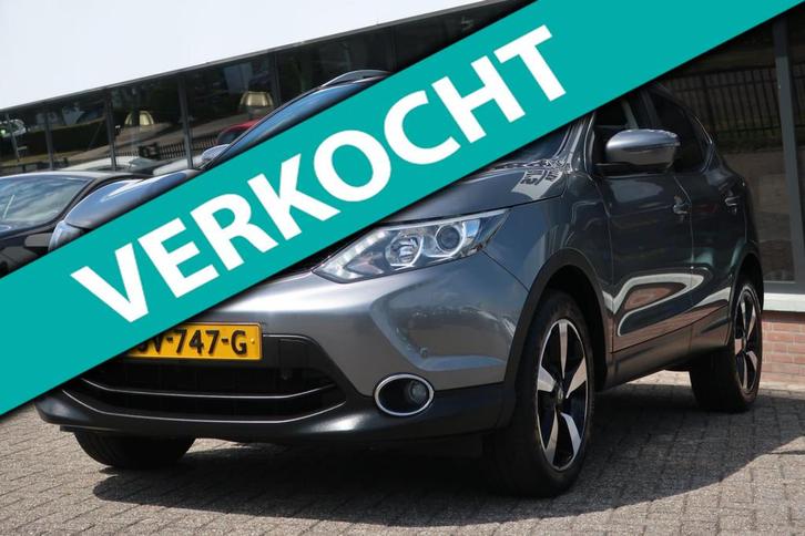 Nissan Qashqai 1.2 N-Connecta 1e EIG_LED_PANO_CAM_KEYLESS_19, Auto's, Nissan, Bedrijf, Te koop, Qashqai, 360° camera, ABS, Achteruitrijcamera