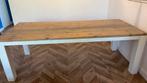Houten Eettafel - Robuust & Stijlvol, Ophalen, Gebruikt, 100 tot 150 cm, 150 tot 200 cm