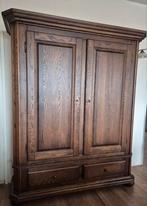 Eikenhouten kast, Ophalen, Gebruikt, 100 tot 150 cm, 150 tot 200 cm