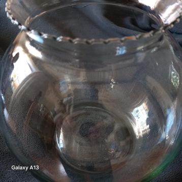 Grote Glazen Viskom - Zo Goed Als Nieuw beschikbaar voor biedingen