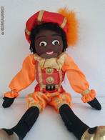 Authentieke etalage zwarte Piet pop - 45cm, oranje/rood, Diversen, Sinterklaas, Verzenden, Zo goed als nieuw