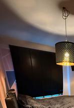 Duo Gordijnen & Jaloezien, Zwart, 150 tot 200 cm, Ophalen of Verzenden, Zo goed als nieuw