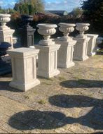 klassieke Betonnen zuilen en bloempotten in diverse maten, Tuin en Terras, Tuinvazen, Ophalen, Nieuw