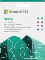 Microsoft 365 Family - Nederlands - 1 jaar abonnement, Nieuw, Ophalen of Verzenden, Access, Android