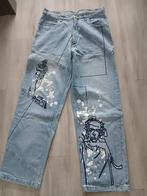 Johnny Blaze baggy spijkerbroek maat 36, Blauw, Overige maten, Ophalen of Verzenden, Gedragen