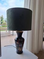 Vaaslamp / tafellamp Italiaans, Huis en Inrichting, Lampen | Lampenkappen, Ophalen, Zo goed als nieuw, Rond