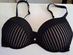 Hunkemöller push up bh Pia zwart 80C, Ophalen of Verzenden, Zwart, BH