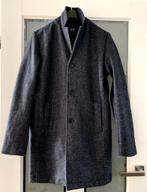JEFF halflange jas, maat M, grijs/blauw, als nieuw, Kleding | Heren, Jassen | Winter, Verzenden, Zo goed als nieuw, Grijs