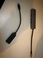 2x Dongel usb-c naar HDMI / en usb / usb c, Computers en Software, Pc- en Netwerkkabels, Ophalen of Verzenden, Nieuw