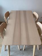 Eettafel met 4x eetstoelen Lisabo, Huis en Inrichting, Ophalen, Zo goed als nieuw, 4 tot 6 stoelen