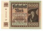 noodgeld  5000 mark  1922  Nr. 102, Los biljet, Duitsland, Ophalen of Verzenden