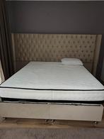 Boxspring 2-persoons + Twijfelaar Matrassen, Ophalen, Gebruikt, Tweepersoons