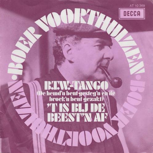 Piraten Single (1969) Boer Voorthuizen – B.T.W. Tango., Cd's en Dvd's, Vinyl | Nederlandstalig, Gebruikt, Levenslied of Smartlap