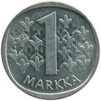 Finland 1 markka 1966 (zilver), Zilver, Ophalen of Verzenden, Losse munt, Overige landen