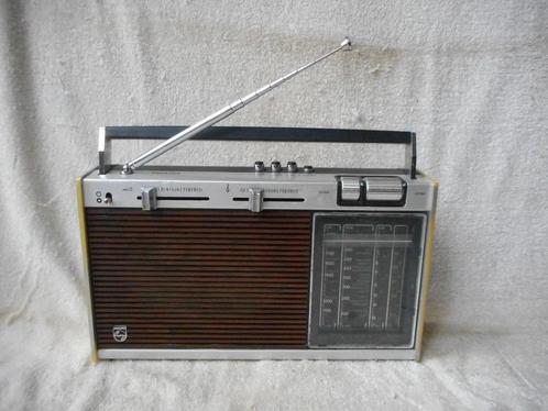 Vintage Philips transistorradio type 90RL414 uit 1973, Audio, Tv en Foto, Radio's, Gebruikt, Transistorradio, Ophalen of Verzenden