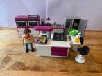 Playmobil keuken met kookeiland (5582), Kinderen en Baby's, Complete set, Ophalen of Verzenden, Zo goed als nieuw