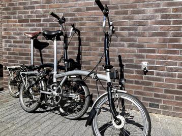 Brompton vouwfietsen 2 stuks beschikbaar voor biedingen