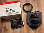 Canon lens 16-35 mm groothoek f/2.8 L II USM, Ophalen of Verzenden, Gebruikt, Groothoeklens, Zoom