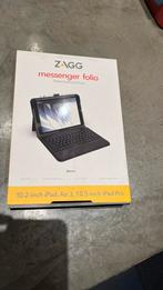 Zagg messenger folio tablet met toetsenbord hoes (Apple)Ipad, Computers en Software, Nieuw, Ophalen of Verzenden