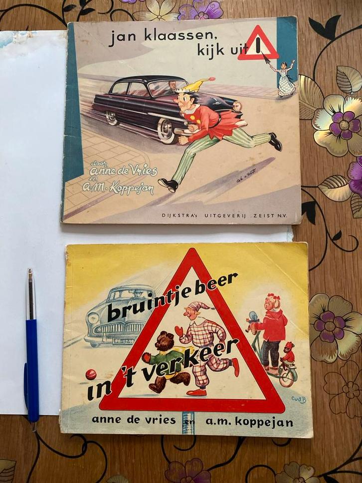 Oude kinderboeken: Jan Klaassen & Bruintje Beer, Boeken, Kinderboeken | Jeugd | onder 10 jaar, Gelezen, Sprookjes, Ophalen of Verzenden