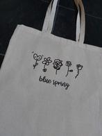 TXT blue spring tote bag, Ophalen of Verzenden