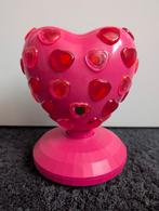 Hartvormige disco lamp roze, Ophalen of Verzenden, Zo goed als nieuw, Lamp