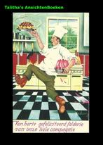 Berend Dam uit serie militair in de keuken, Ophalen of Verzenden, 1940 tot 1960, Gelopen, Overige thema's