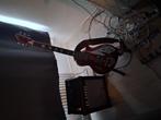 Electrische gitaar hartwood nieuw met versterker, Overige merken, Met versterker, Ophalen of Verzenden, Zo goed als nieuw