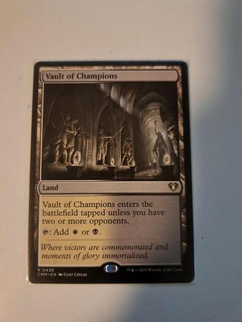 Vault of Champions, Hobby en Vrije tijd, Verzamelkaartspellen | Magic the Gathering, Zo goed als nieuw, Losse kaart, Ophalen of Verzenden