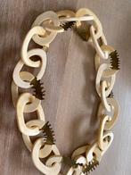 Marijke Schurink Collier - Vroeg Werk, Ophalen of Verzenden, Zo goed als nieuw, Beige, Overige materialen